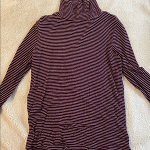 Striped Turtle Neck AE